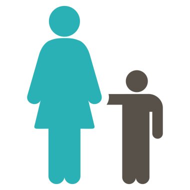 Anne ile oğlu simgesi