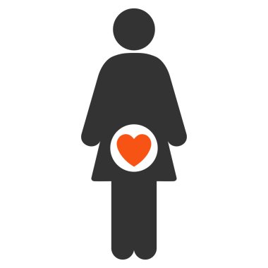 Doğurganlık düz simgesi