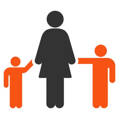 Anne ve çocuk simgesi