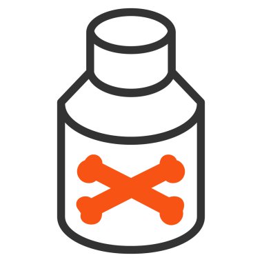 Zehirli şişe simgesi