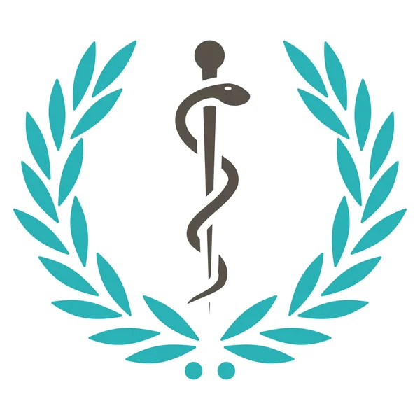 Embleem van de gezondheidszorg icoon — Stockvector