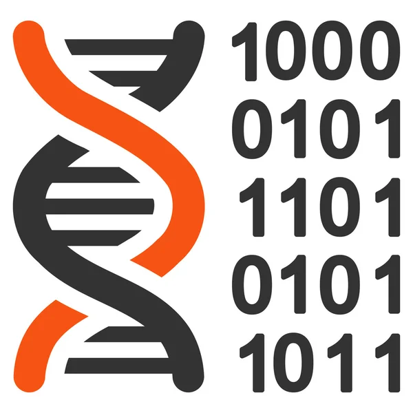 Генетичний код, значок — стоковий вектор