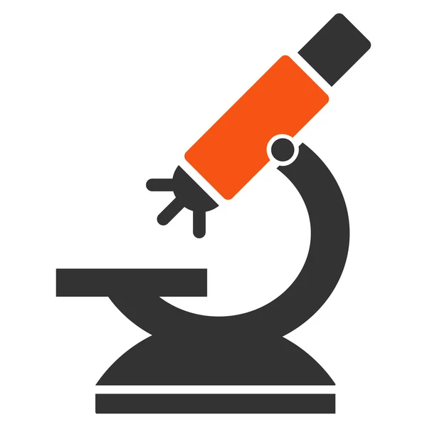 Icono del microscopio de laboratorios — Vector de stock