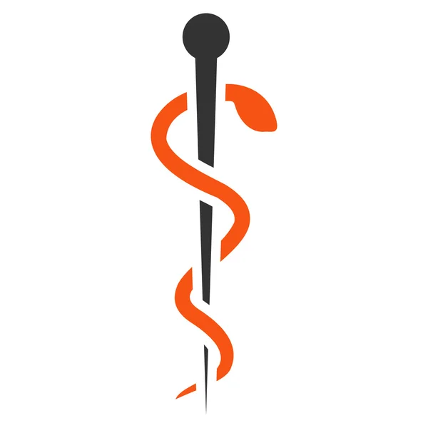 Icono de aguja médica — Vector de stock
