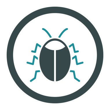 Hata yuvarlak vektör simgesi