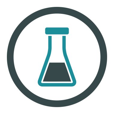 Şişesi yuvarlak vektör simgesi