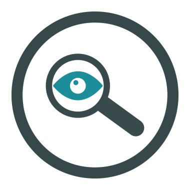 Yuvarlak vektör simge araştırmak