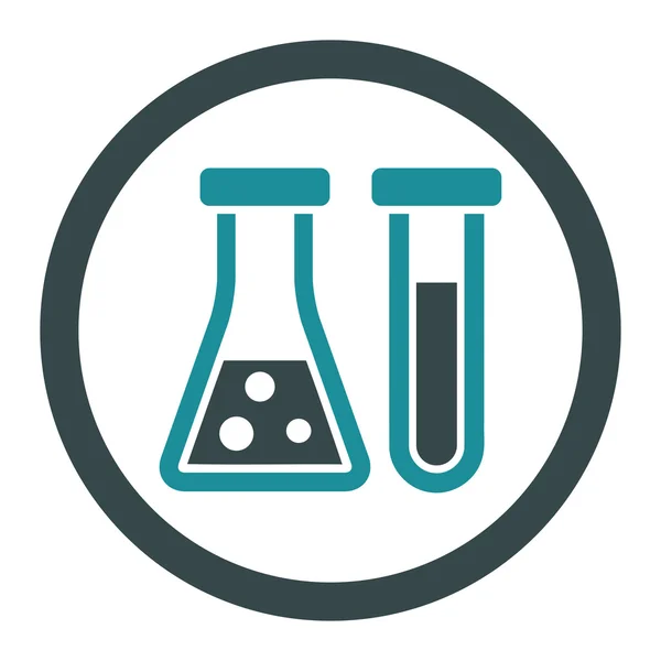 Chemie zaoblené vektorové ikony — Stockový vektor
