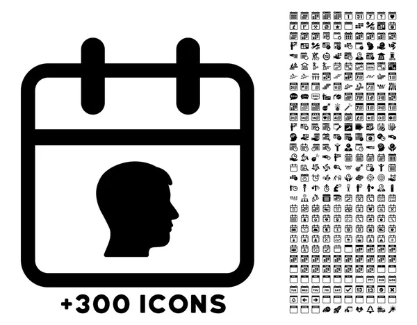 Persoonlijke datumpictogram — Stockvector