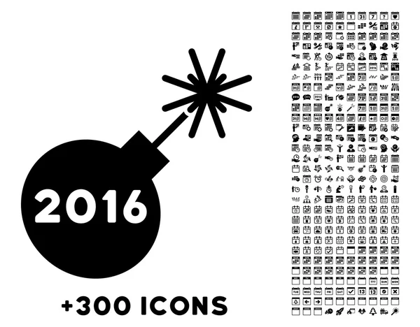 2016 gewoon pictogram — Stockvector