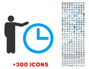 Zaman göstermek kutsal kişilerin resmi