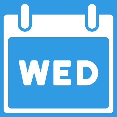 Çarşamba düz simgesi