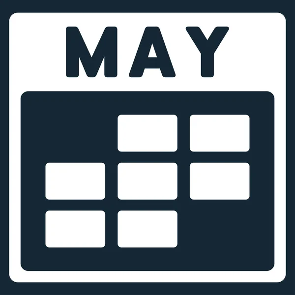 Ícone plano de maio —  Vetores de Stock