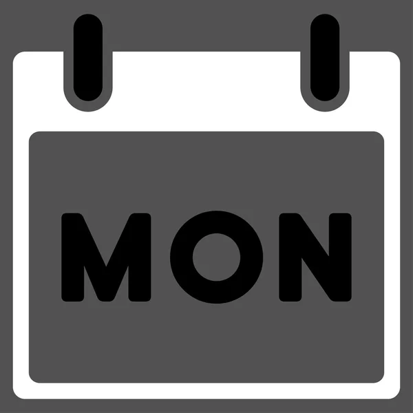 Monday Flat Icon — Stock Vector