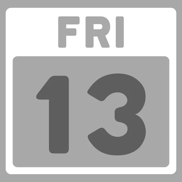 Icono de 13 viernes — Vector de stock