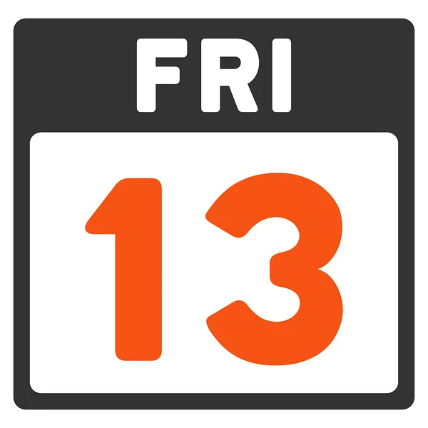 Icono de 13 viernes — Vector de stock