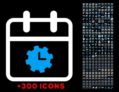 Saat hizmet gün simgesini