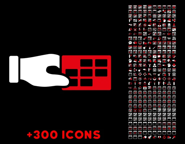 Tijdschema eigenschappen pictogram — Stockvector