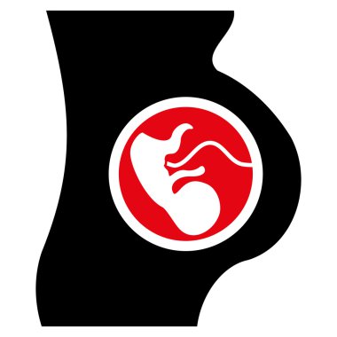 Gebelik düz simgesi