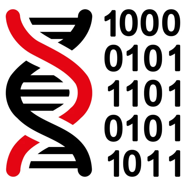 遗传代码图标 — 图库矢量图片