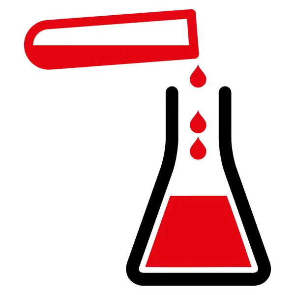 Vloeibare transfusie pictogram — Stockvector