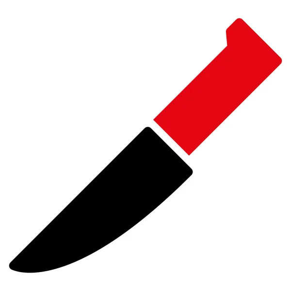 Ploché ikony nůž — Stockový vektor