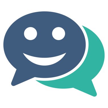 mutlu sohbet simgesi