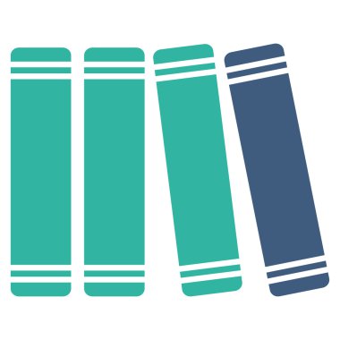 Kütüphane kitap simgesi