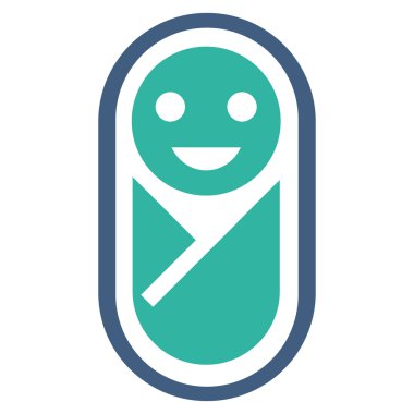 Yeni doğan düz simgesi