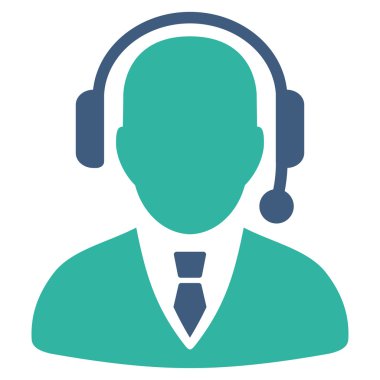 Operatör düz simgesi