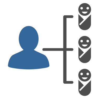 Çocuk bağlantıları simgesi