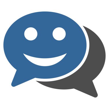 mutlu sohbet simgesi