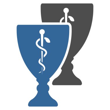 Tıbbi bardak simgesi