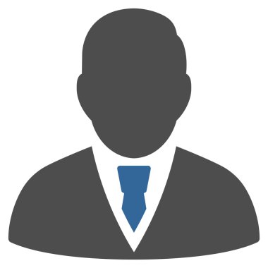 Yönetici Düz Simgesi