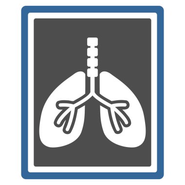 Akciğer röntgeni fotoğraf simge