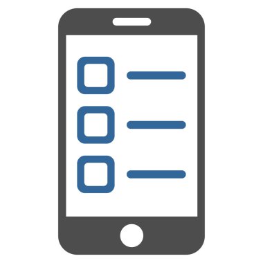 Mobil listesi simgesini