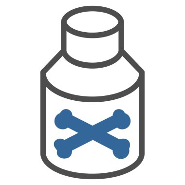 Zehirli şişe simgesi