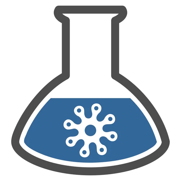 Virus analyse pictogram — Stockvector