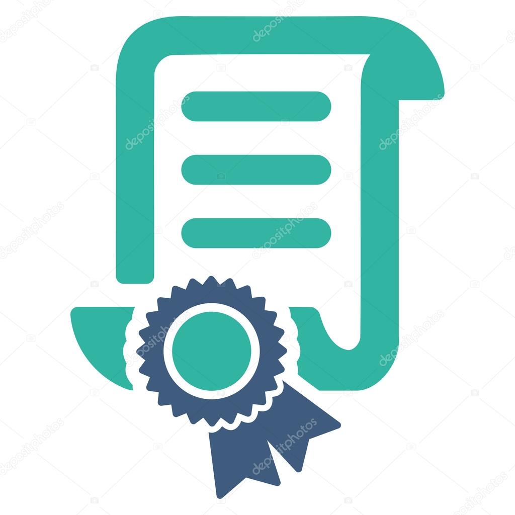 Certified Scroll Document Icon