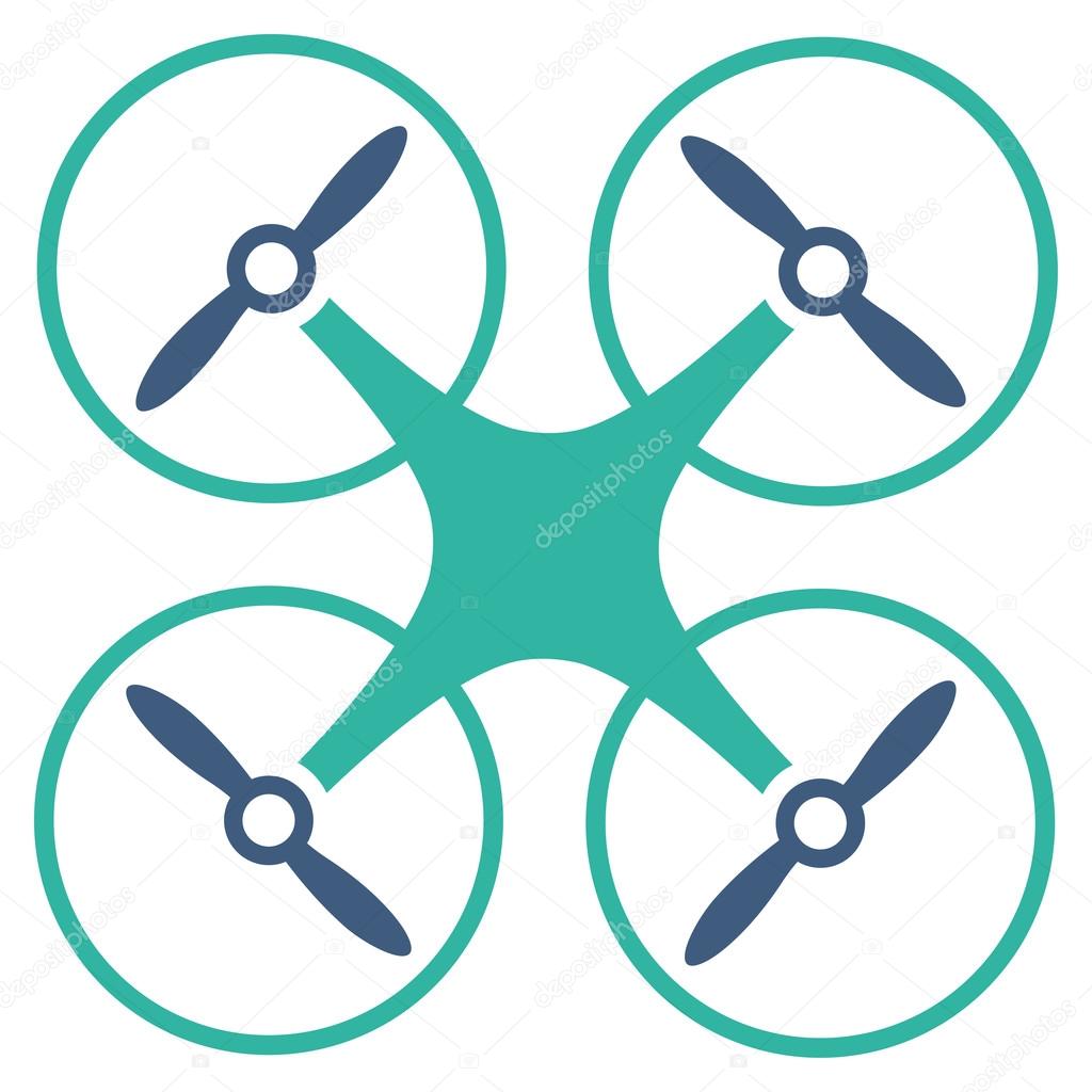 Nanocopter Flat Icon