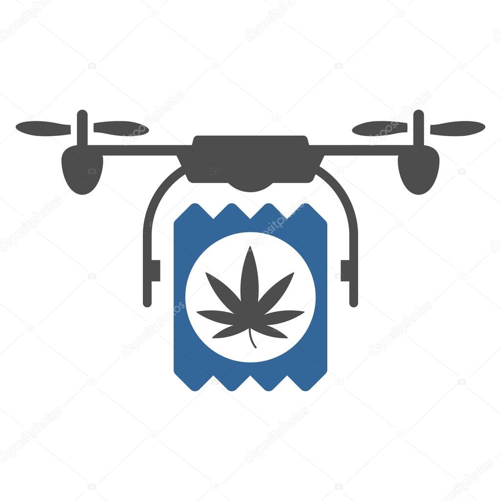 Drugs Drone Delivery Icon