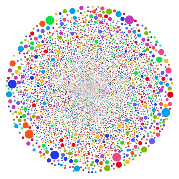 Willekeurige Bubble bol — Stockvector