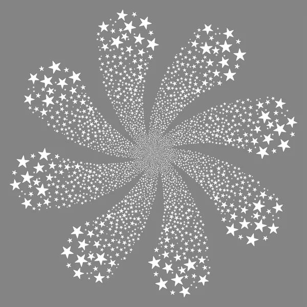 Цветок Звёздного салюта с восемью лепестками — стоковое фото