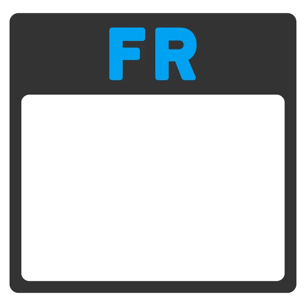 Friday Flat Icon — Stock Photo, Image