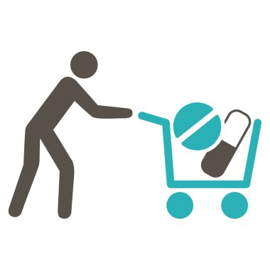 Uyuşturucu simgesi alışveriş