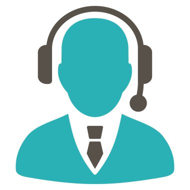 Operatör düz simgesi