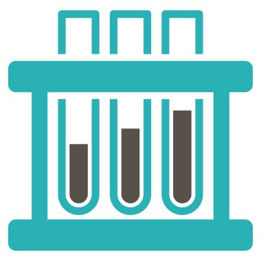 test tüpleri simgesi