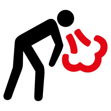 Düz simgesi öksürük