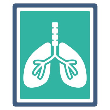 Akciğer röntgeni fotoğraf simge