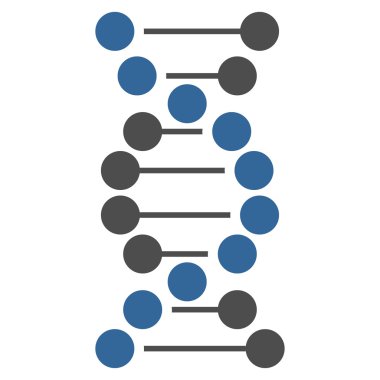 DNA düz simgesi